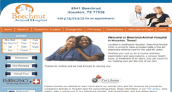 Desktop Screenshot of beechnutanimalhospital.com